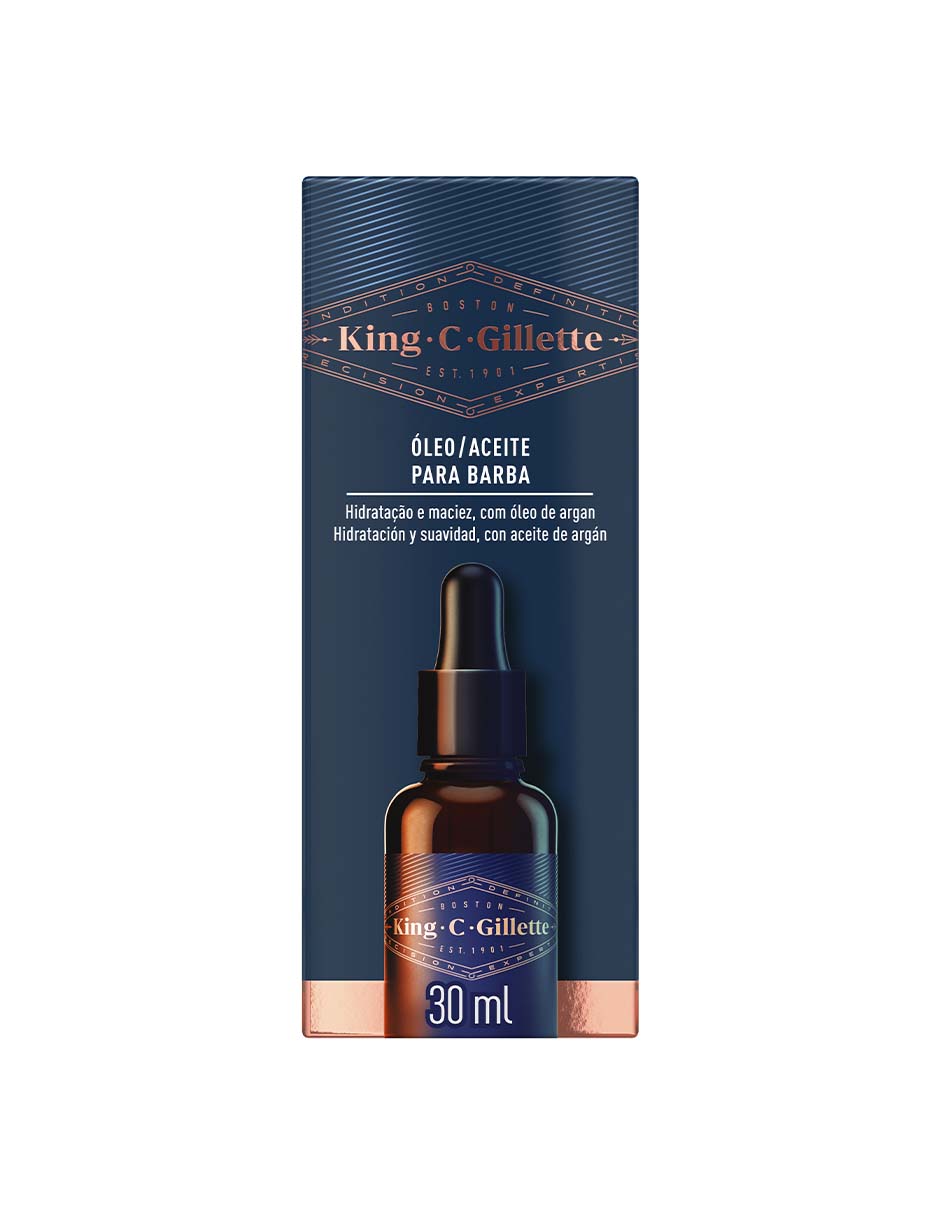 Tratamiento para barba hidratante King.C Gillette 3