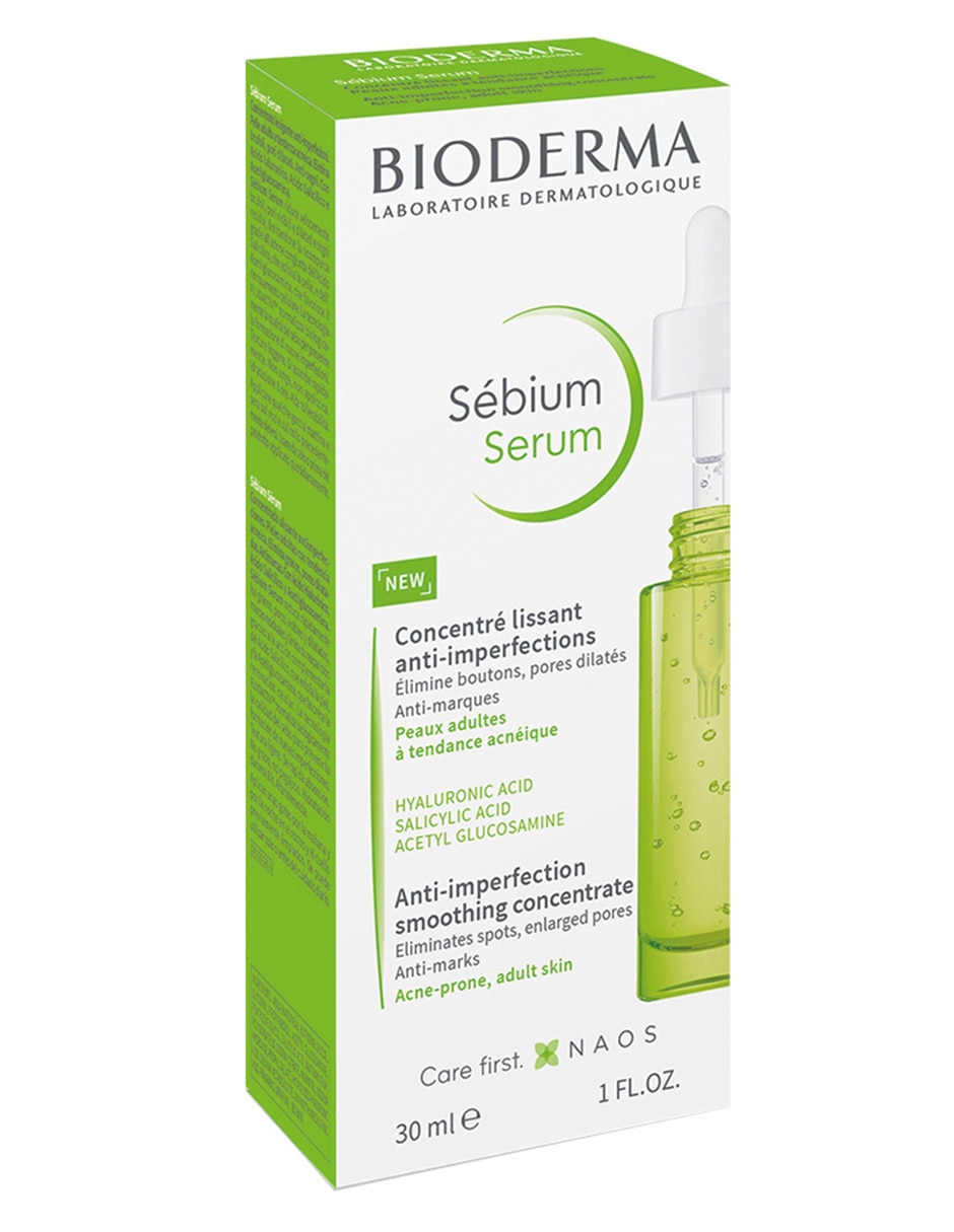 Sérum antiacné facial Bioderma Sébium Bioderma de piel mixta y grasa 3