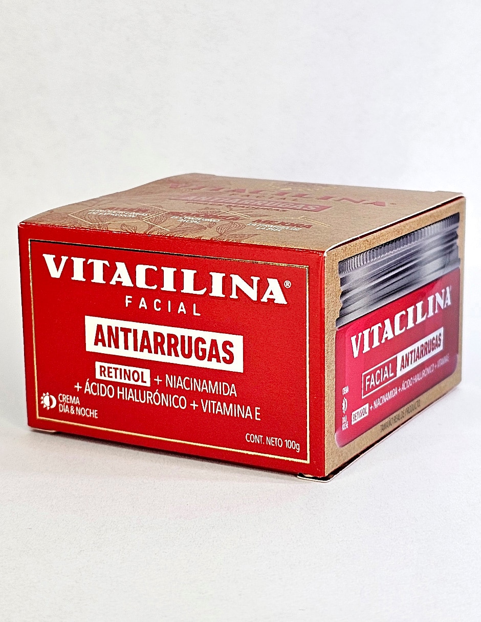 Crema facial recomendada para prevenir signos de la edad día y noche Facial Antiarrugas Vitacilina todo tipo piel 2