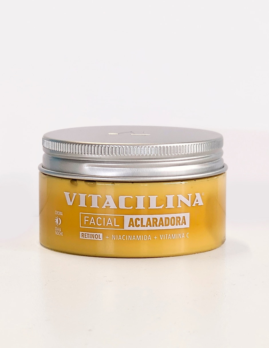 Crema facial recomendada para aclarar de día y noche Vitacilina para todo tipo piel Crema facial recomendada para aclarar de día y noche Vitacilina para todo tipo piel