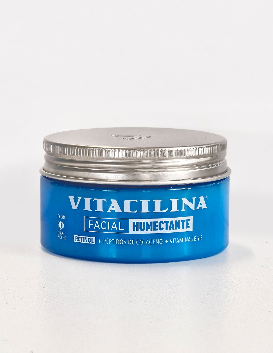 Crema facial recomendada para humectar día y noche Vitacilina para todo tipo piel Crema facial recomendada para humectar día y noche Vitacilina para todo tipo piel