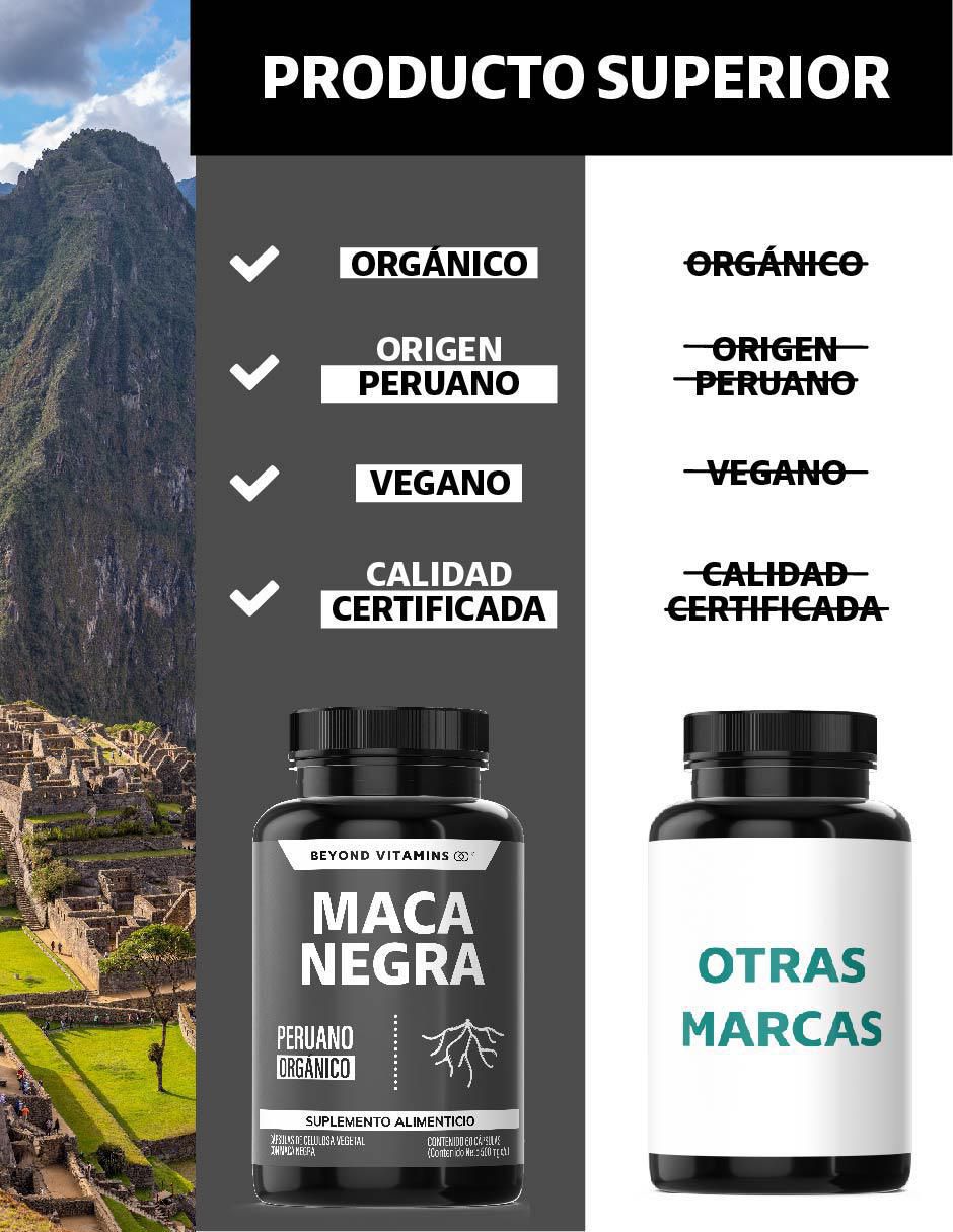 Maca Negra de 60 cápsulas 6
