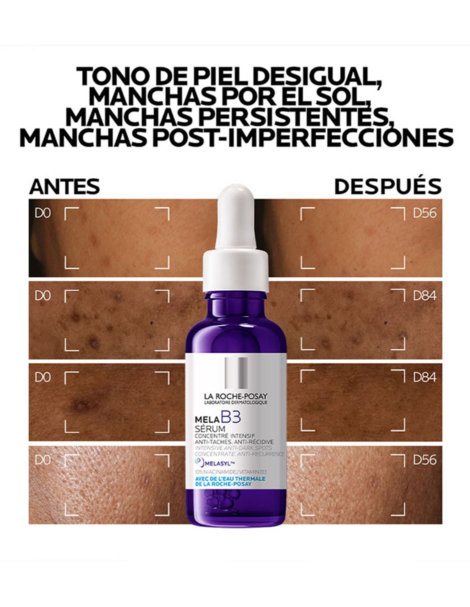 Sérum antiedad facial Mela B3 30 ml de piel sensible 7