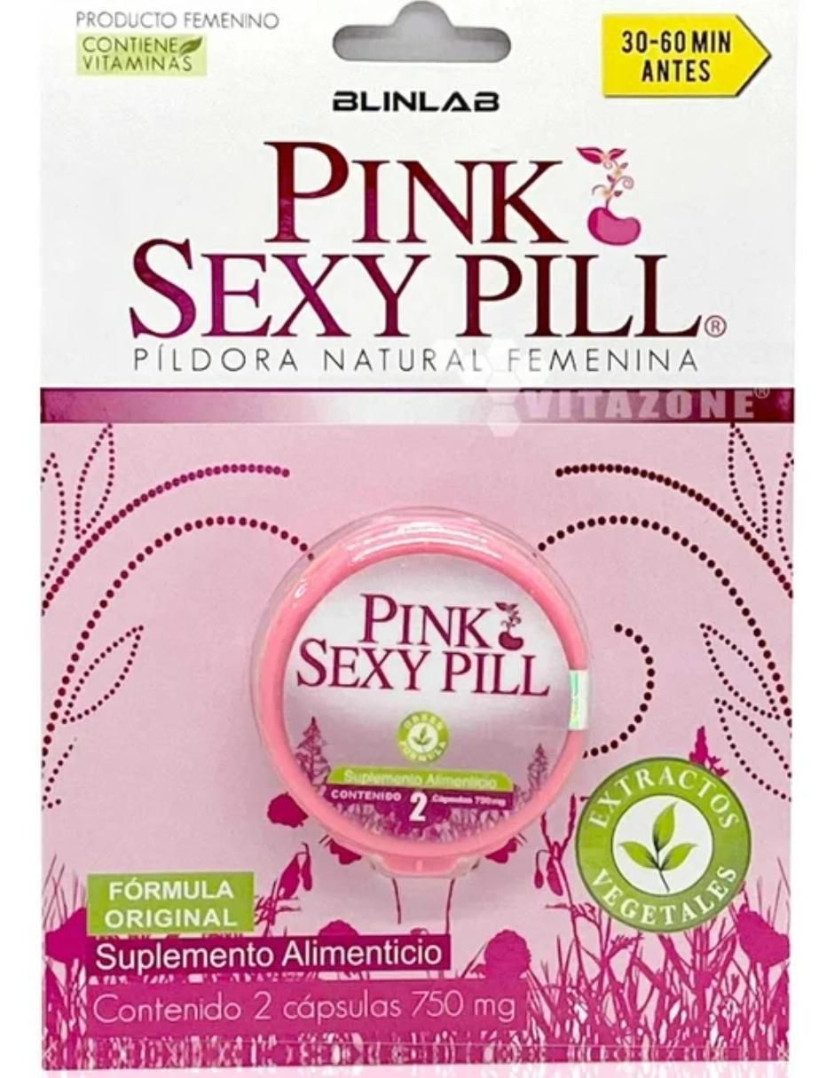 Pink Sexy Pill de 2 cápsulas 2