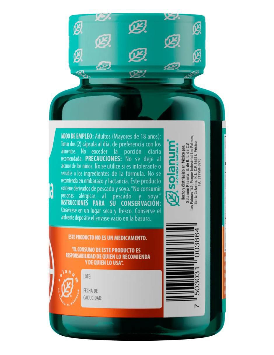 (Mv-Gom3) Glucosamina + Omega 3 de 30 cápsulas 2