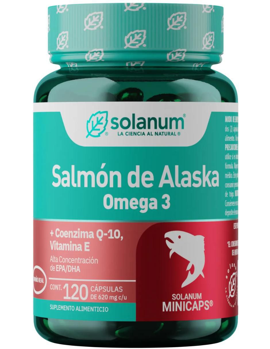 Salmón de Alaska con Q10 Solanum Salmón de Alaska con Q10 Solanum