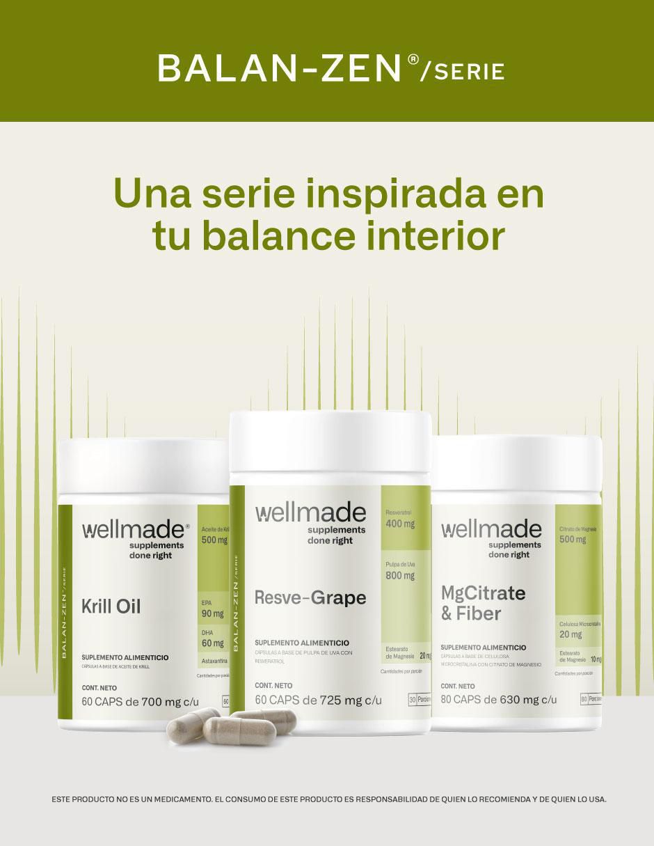 Resveratrol con Pulpa de Uva Wellmade 7