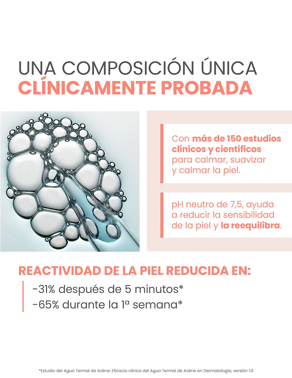 Loción cara y cuerpo calmante Agua Termal Avène 150 ml – Refrescante y Calmante para Piel Sensible 5