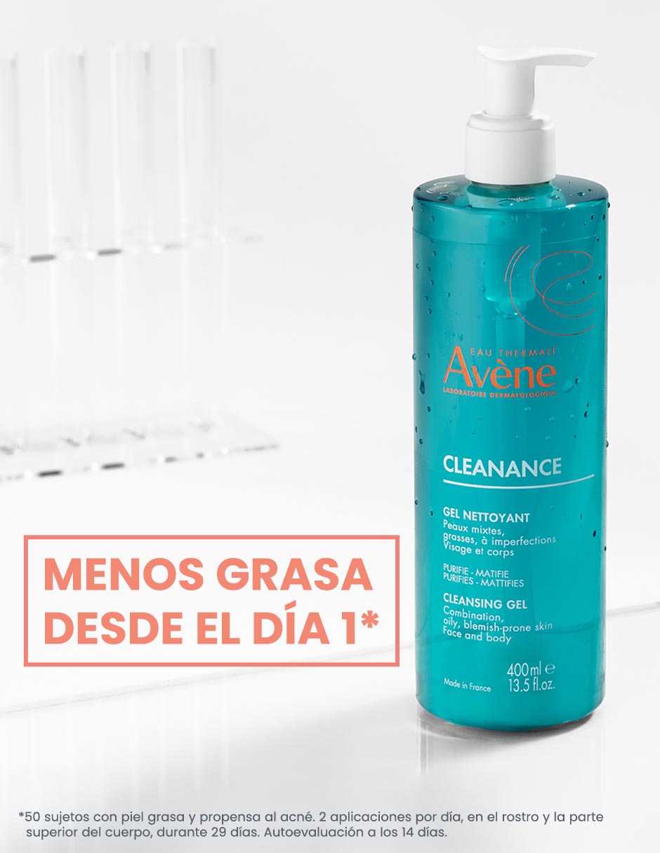 Limpiador facial Gel Cleanance para acné 3