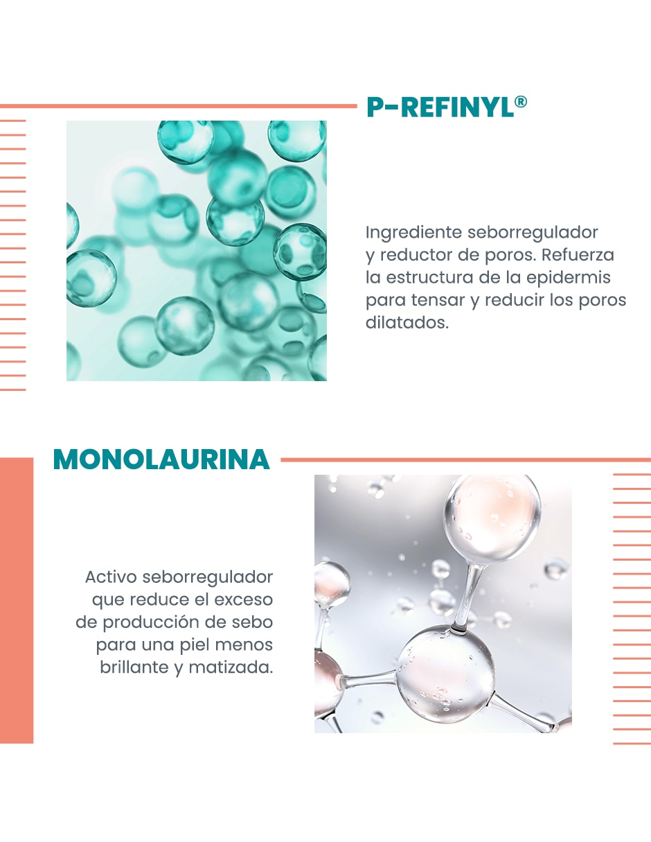 Crema facial recomendada para acné día y noche Cleanance para piel mixta y grasa 5