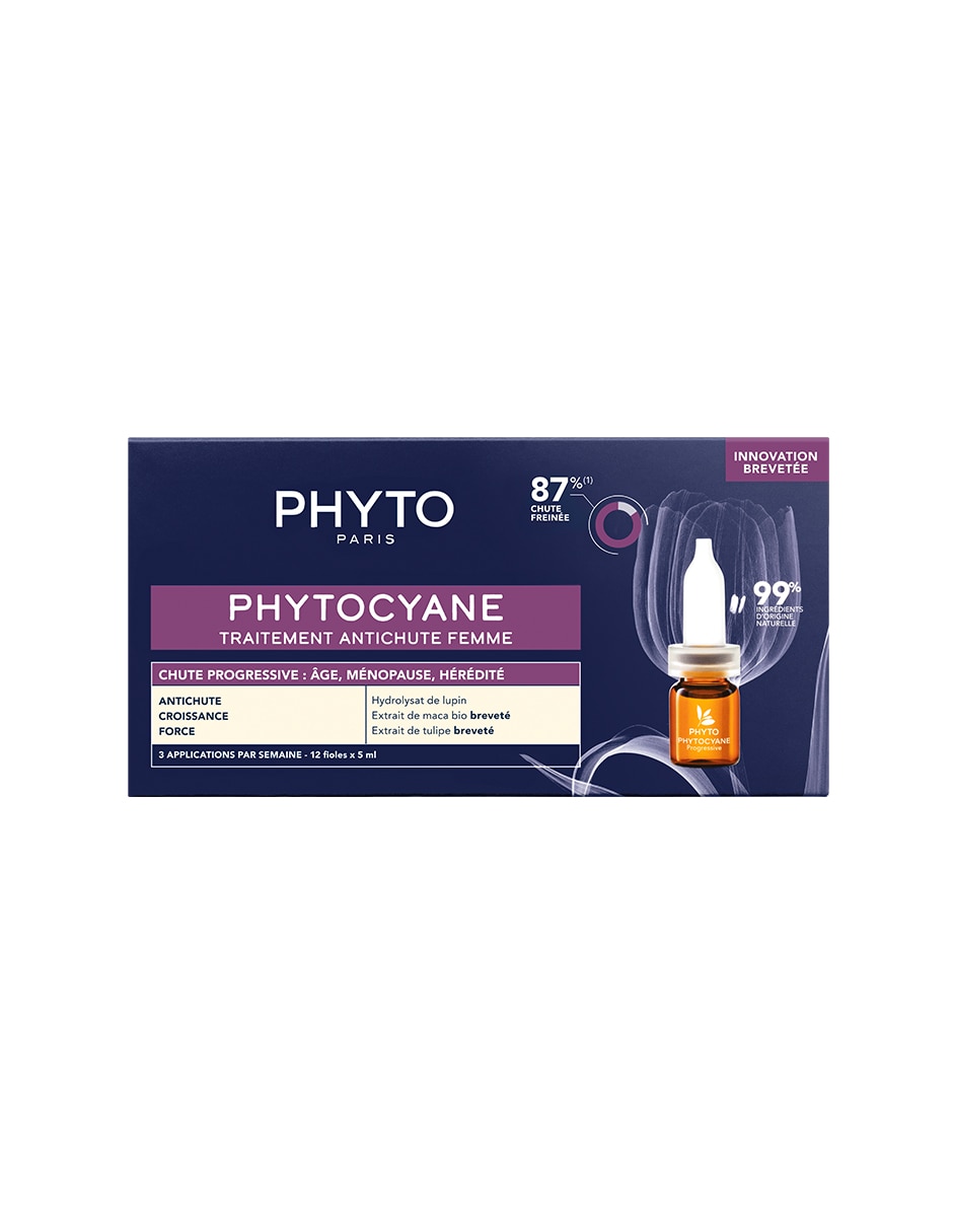 Tratamiento para capilar cianeampolletas Caída Progresiva anticaída Phyto 5