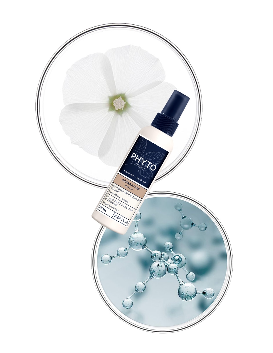 Aceite Repair - Spray protector de calor 230°C para cabello dañado y quebradizo Protector capilar 150 ml 2