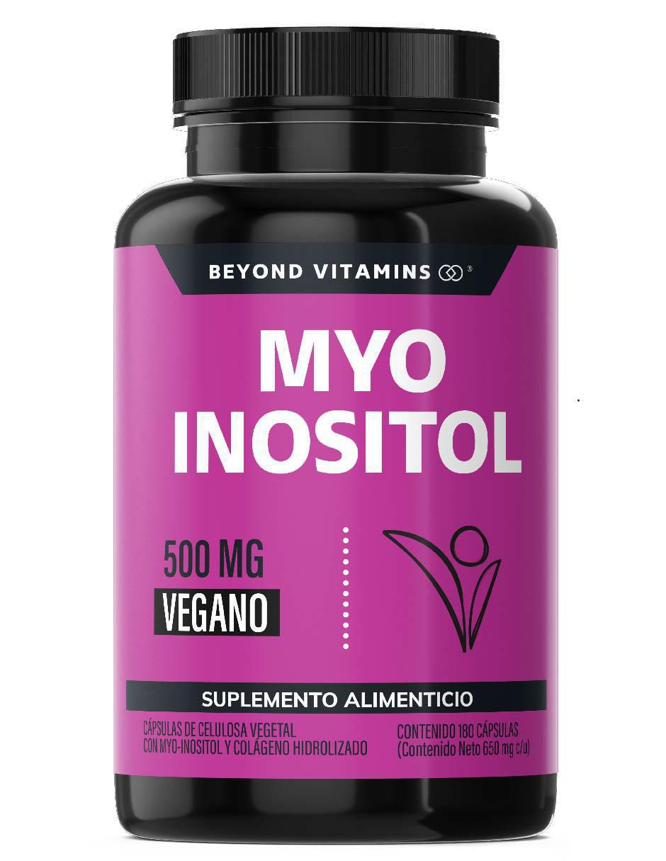 MYO Inositol y colágeno hidrolizado de 180 cápsulas MYO Inositol y colágeno hidrolizado de 180 cápsulas