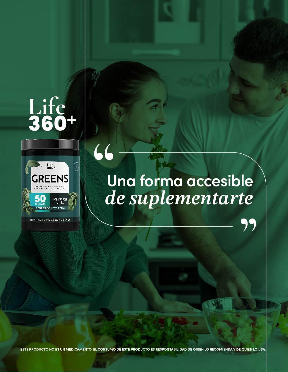 Greens: Suplemento en polvo a base de espinaca, avena, arándano, espirulina y probióticos con resveratrol sabor piña 6