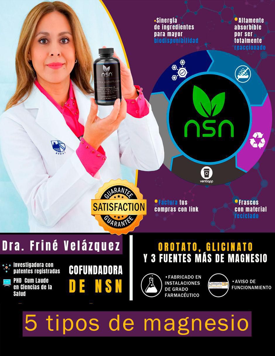 Ultra Magnesio con magnesio de 100 cápsulas 4