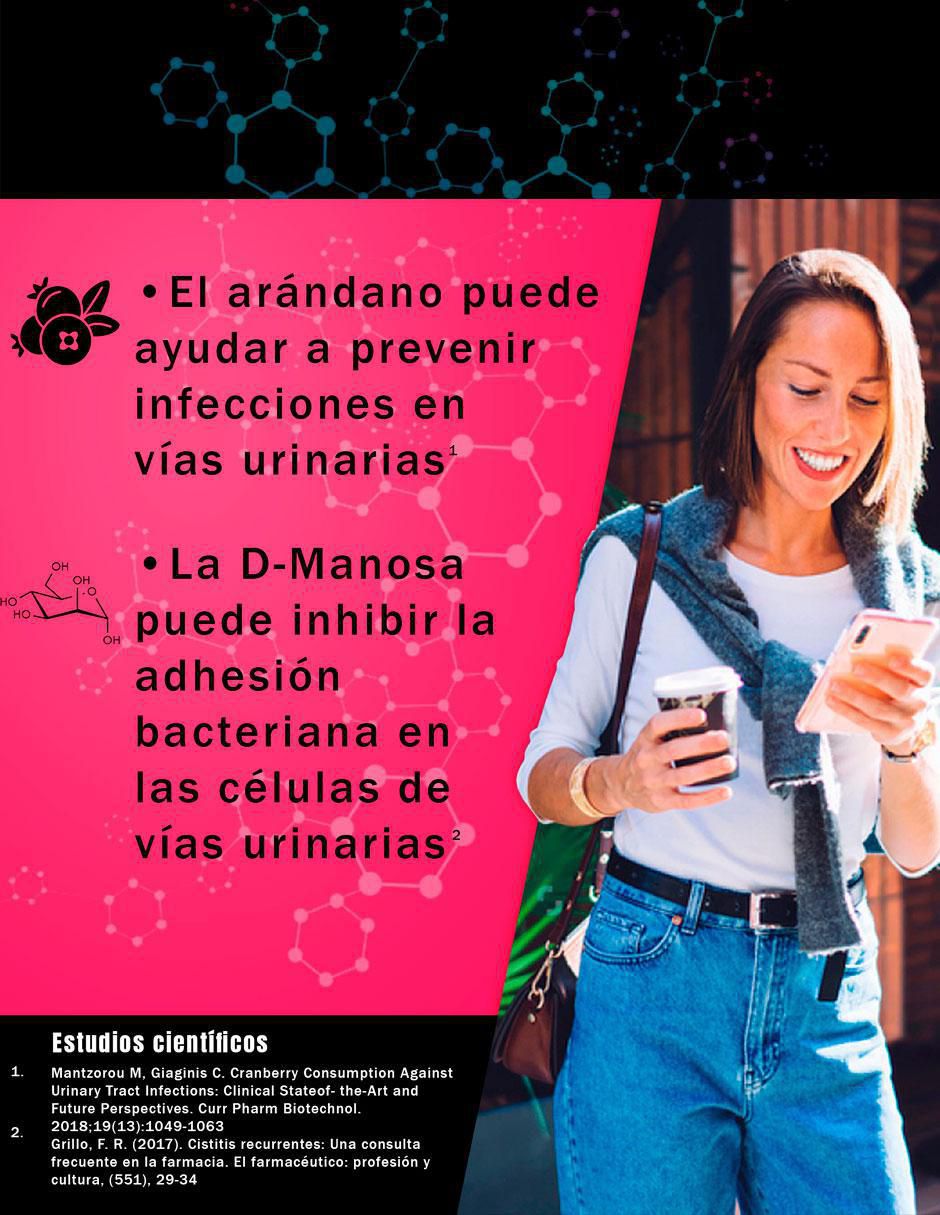 Urinary Blend con d-manosa de 60 cápsulas 3