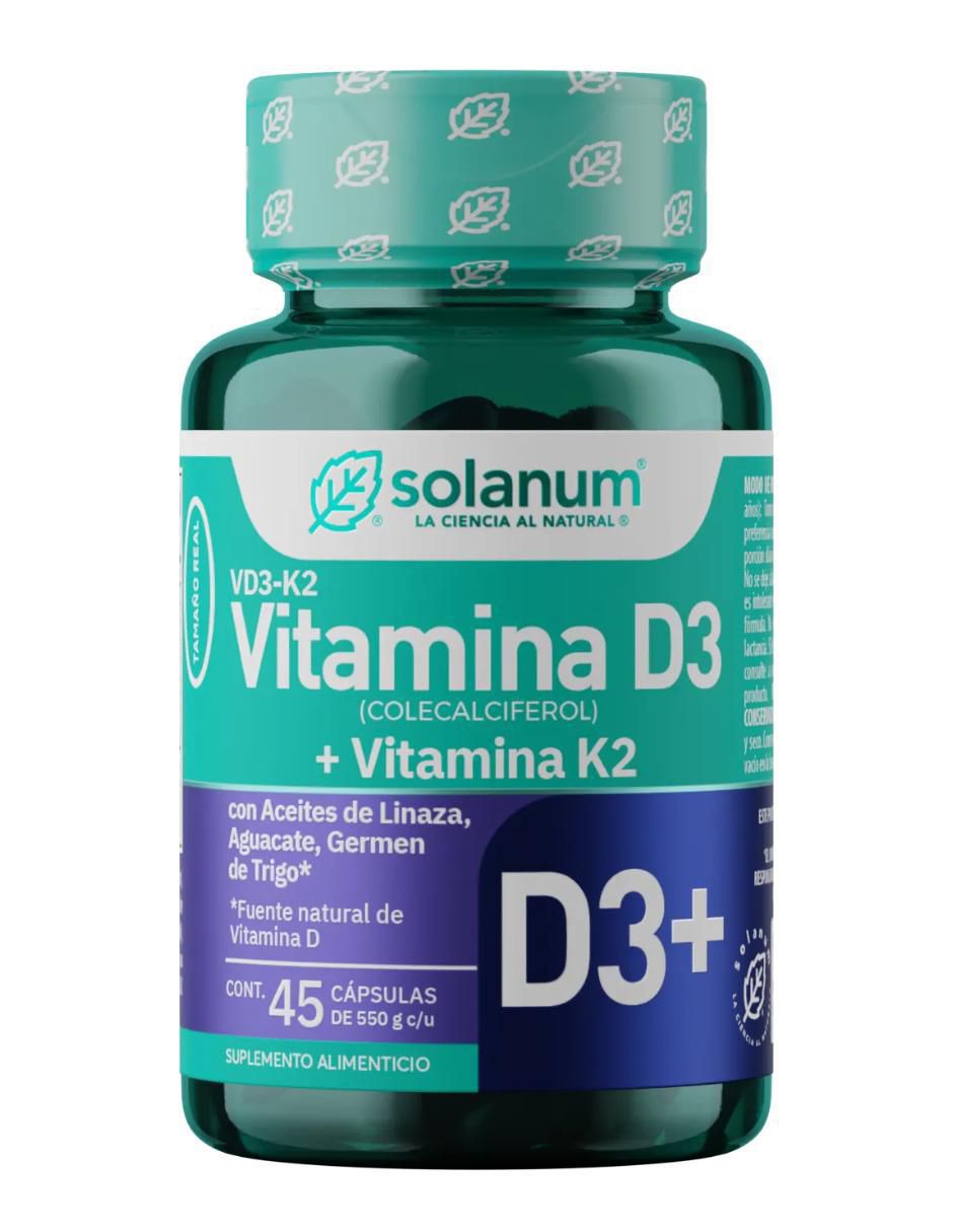 Vitamina D, Aceite De Linaza de 45 cápsulas Vitamina D, Aceite De Linaza de 45 cápsulas