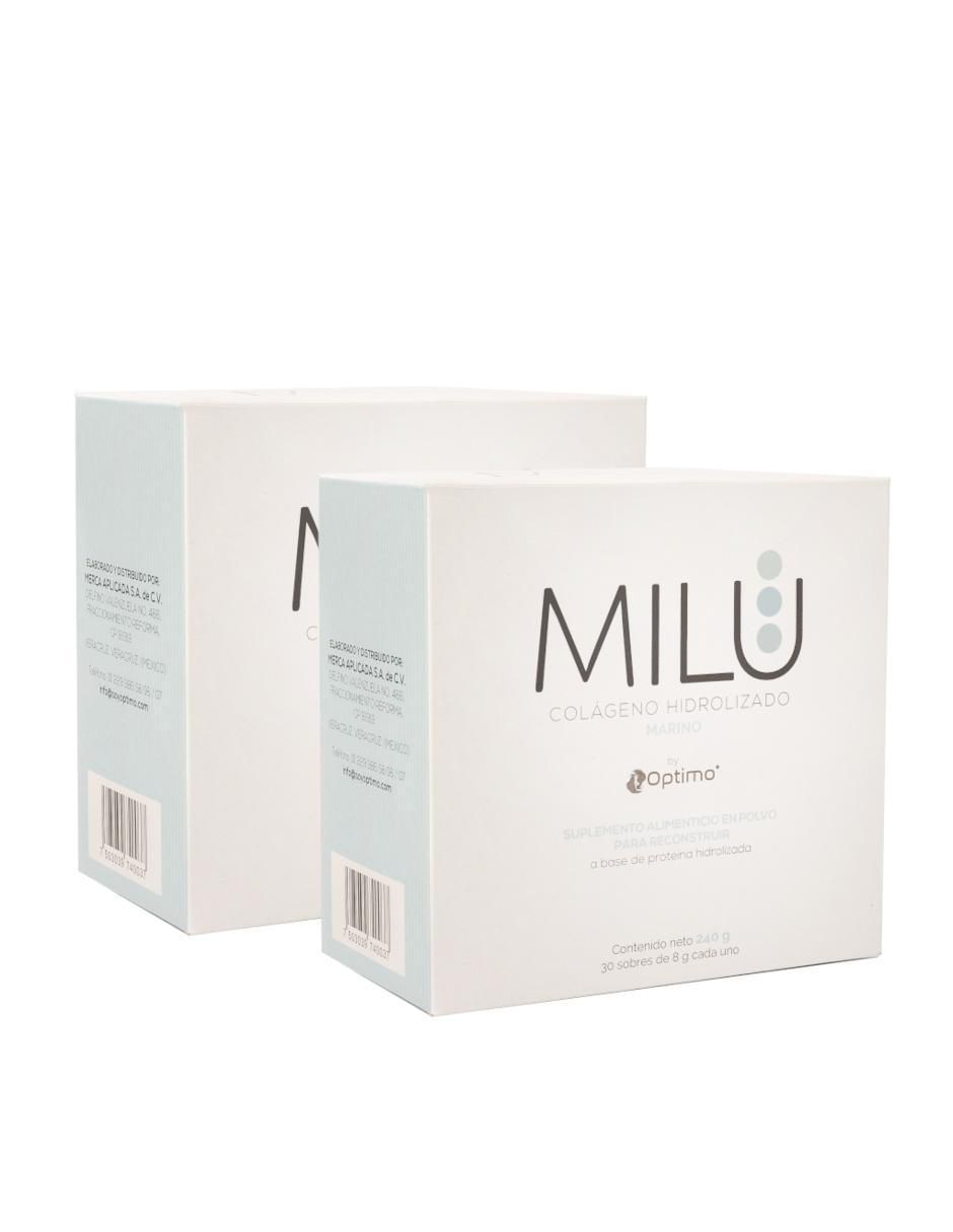 Marino Milu Colágeno Hidrolizado sabor natural de 240 g 6