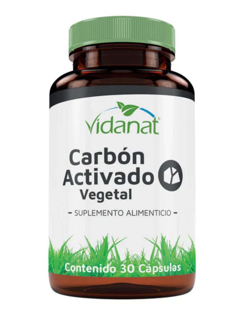 Carbón Activado Vegetal de 30 cápsulas