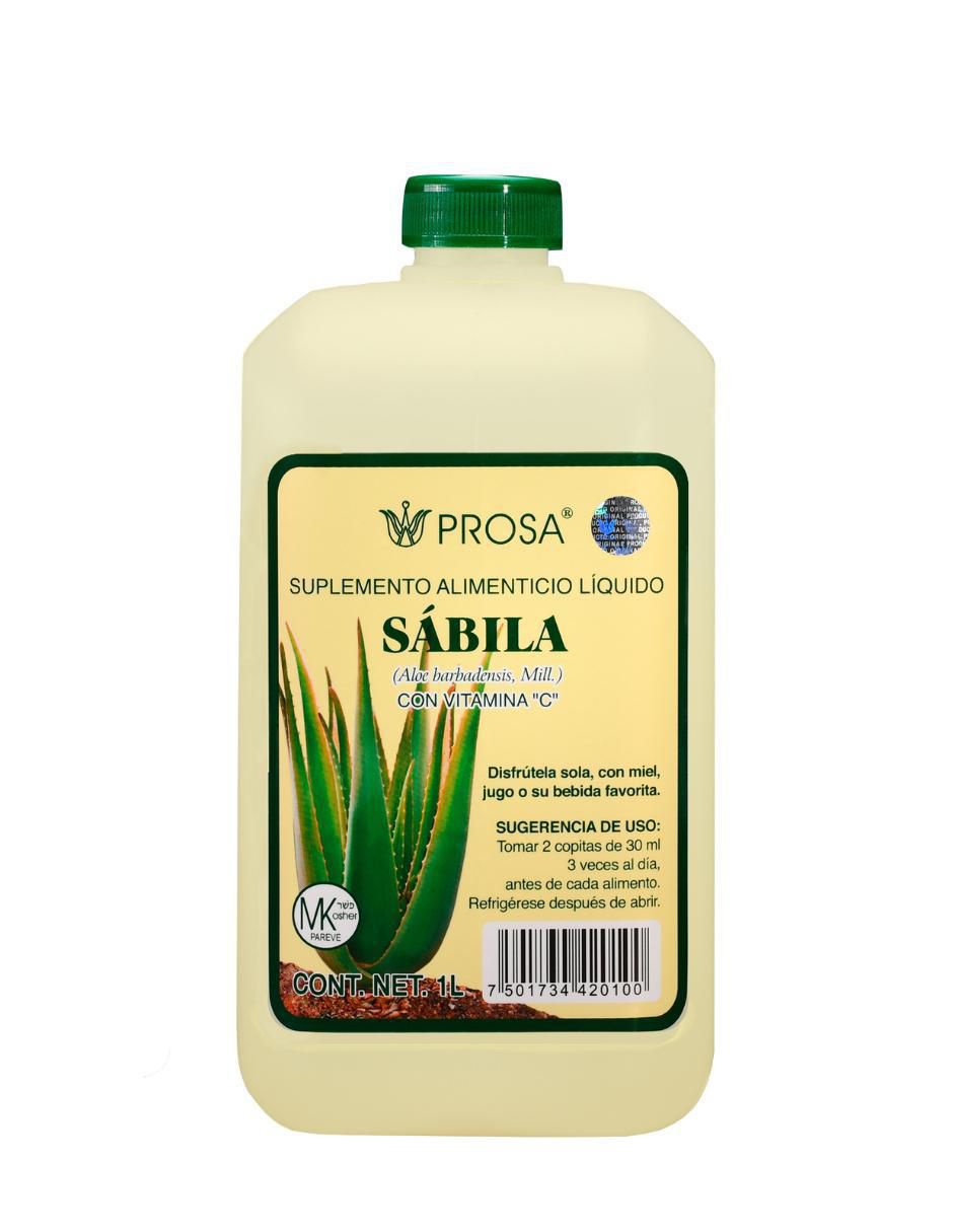 Bebida de Sábila sabor natural de 1 l