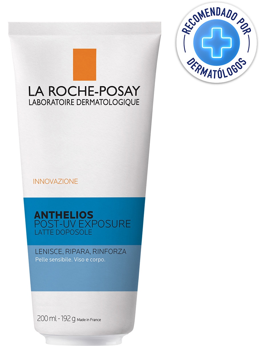 Leche corporal recomendada para hidratar de día Posthelios Leche Hidratante Anthelios para piel sensible 3