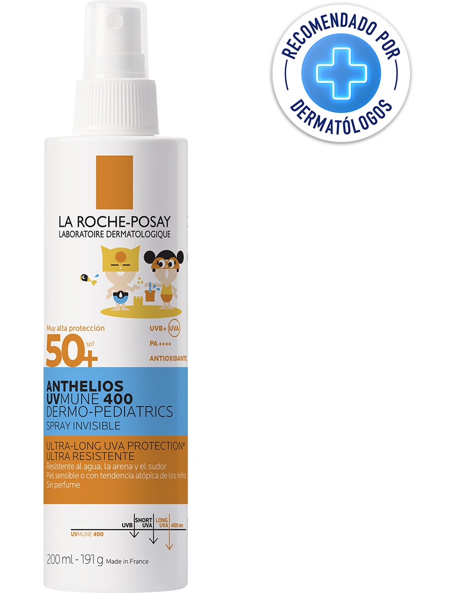 Protector solar FPS 50 UVMUNE 400 Dermo-Pediatrics Anthelios 200 ml 3