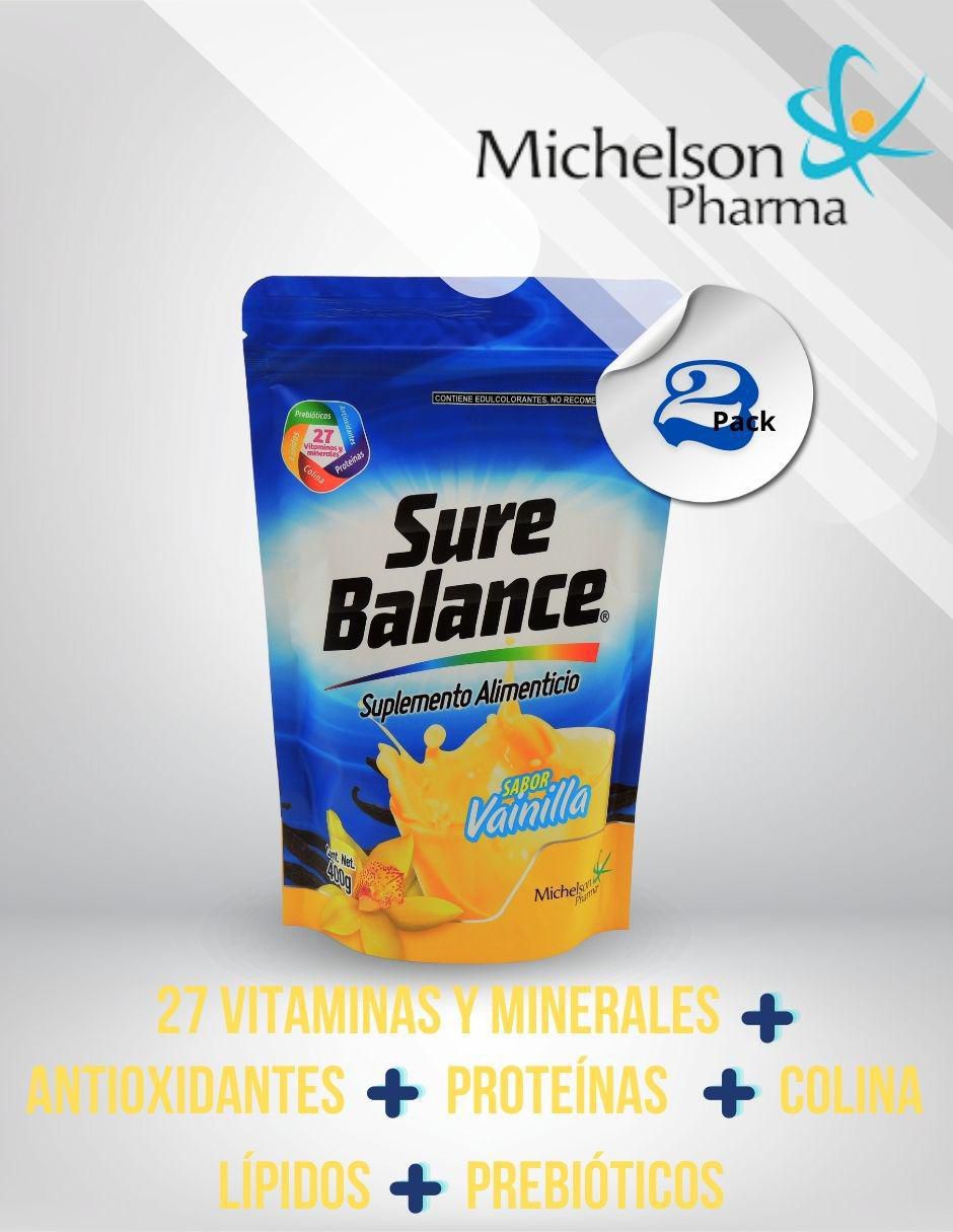 Sure Balance con vitaminas y minerales sabor vainilla de 800 g 4