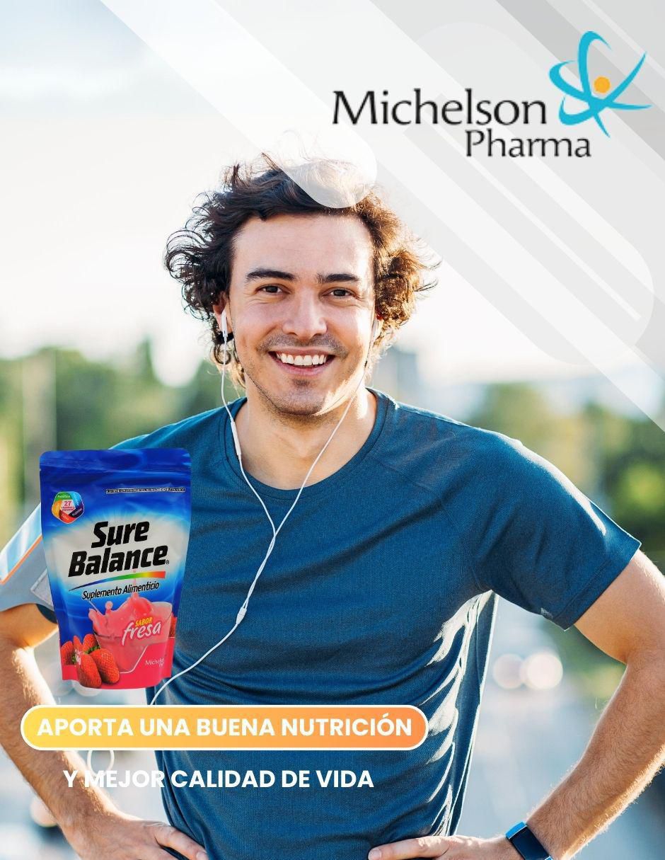 Sure Balance con vitaminas y minerales sabor fresa de 800 g 5
