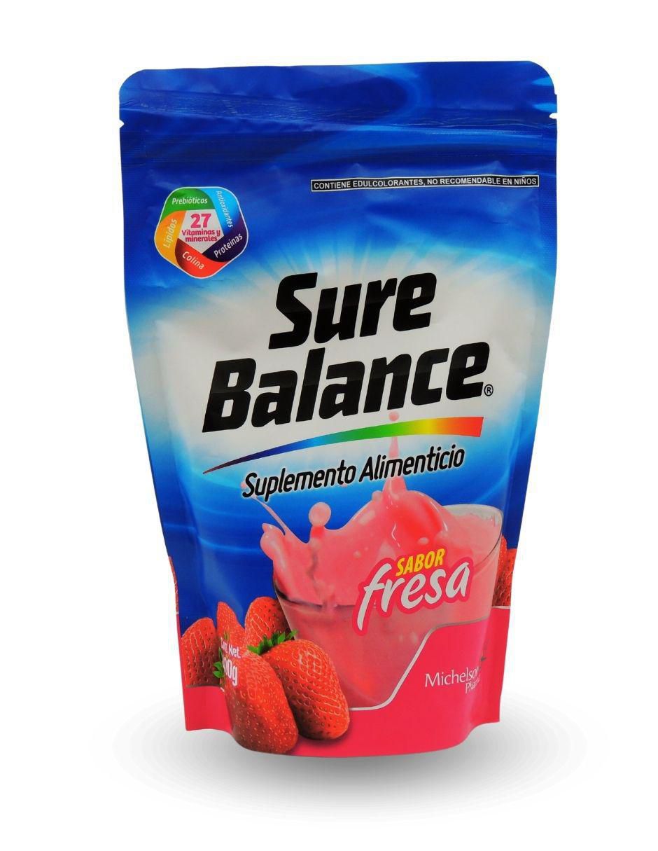 Sure Balance con vitaminas y minerales sabor fresa de 800 g 6