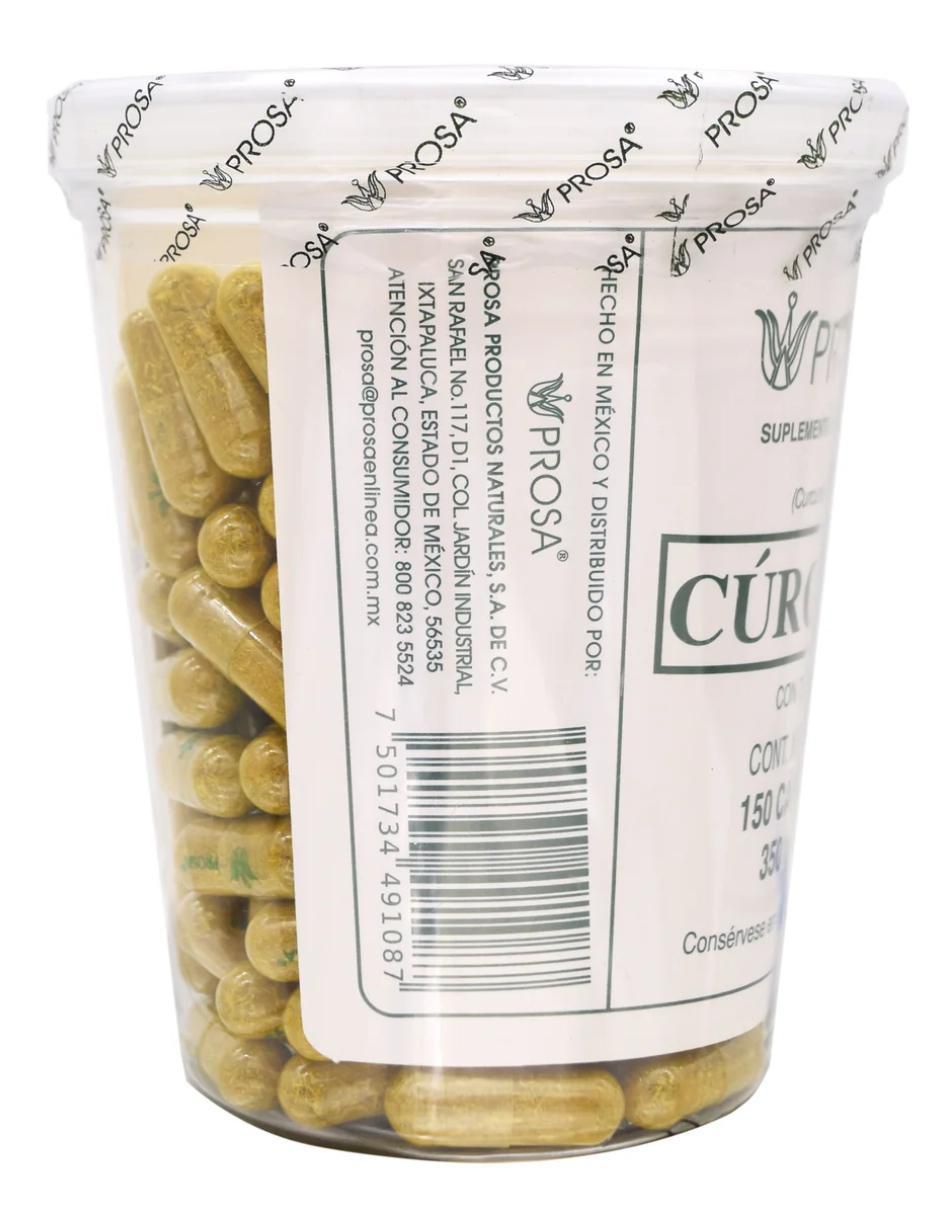 Cúrcuma de 150 cápsulas 2