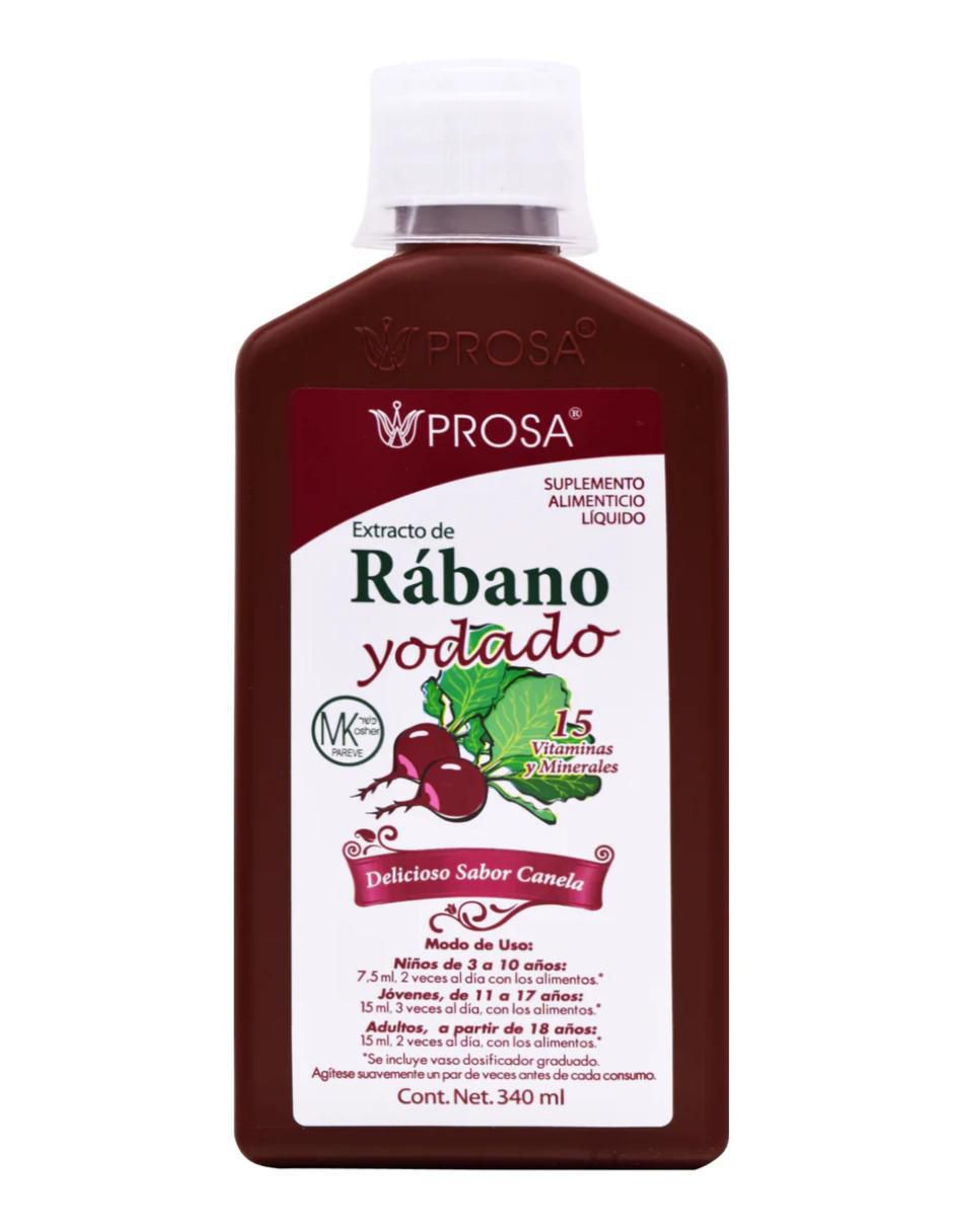 Rábano Yodado sabor canela de 340 ml