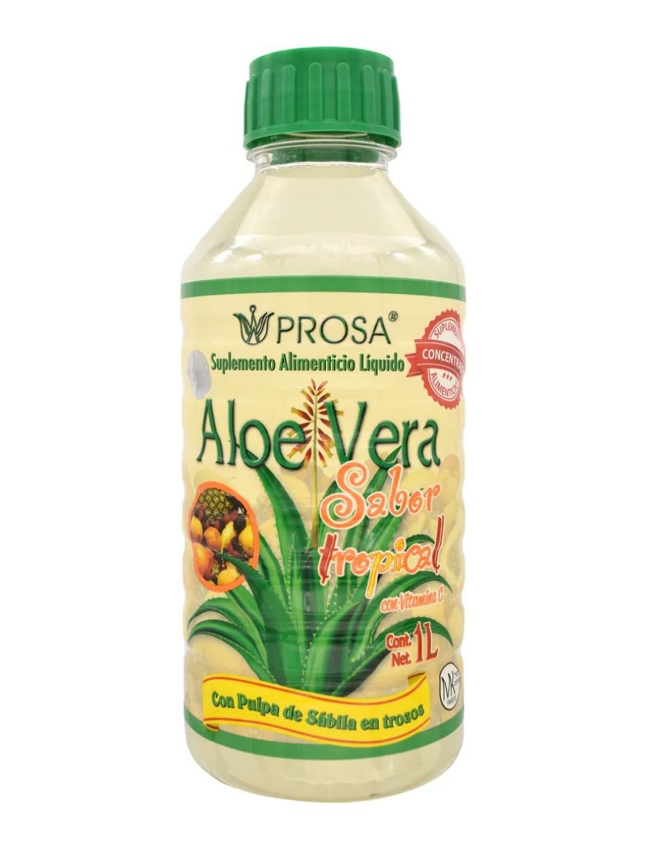 Bebida Aloe Vera Tropical con aloe barbadensis sabor natural de 1 l Bebida Aloe Vera Tropical con aloe barbadensis sabor natural de 1 l