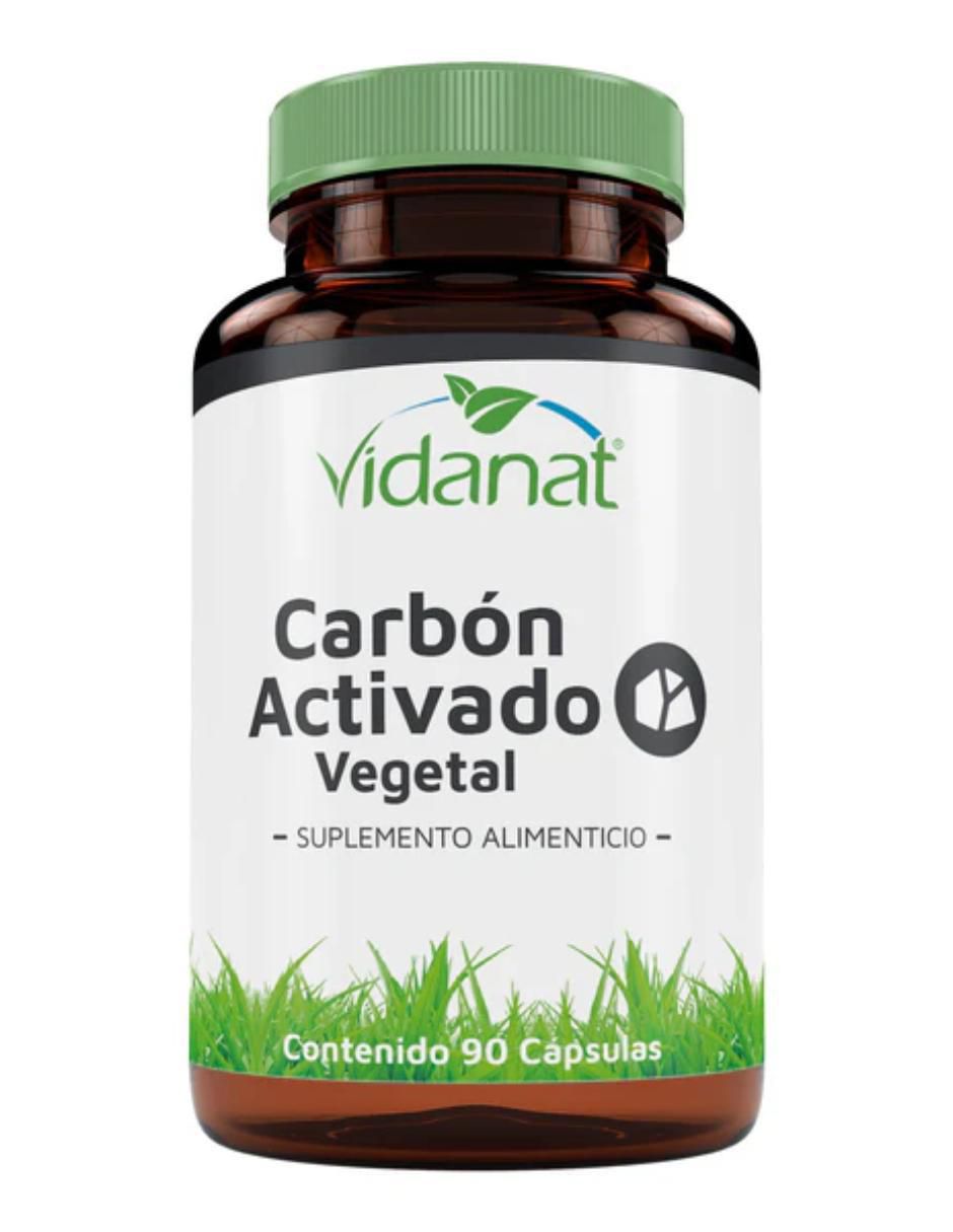 Carbón Activado Vegetal de 90 cápsulas
