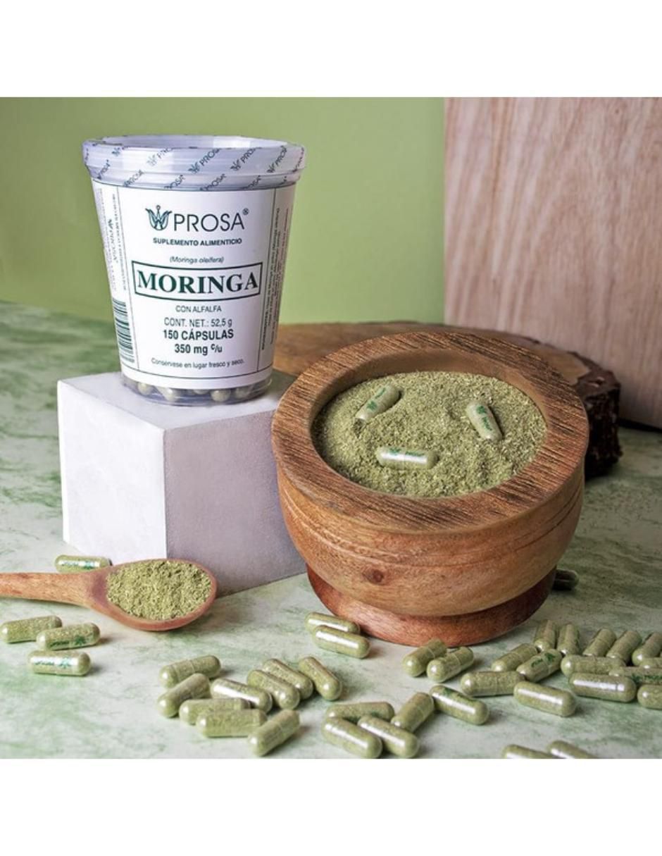 Moringa de 150 cápsulas 2