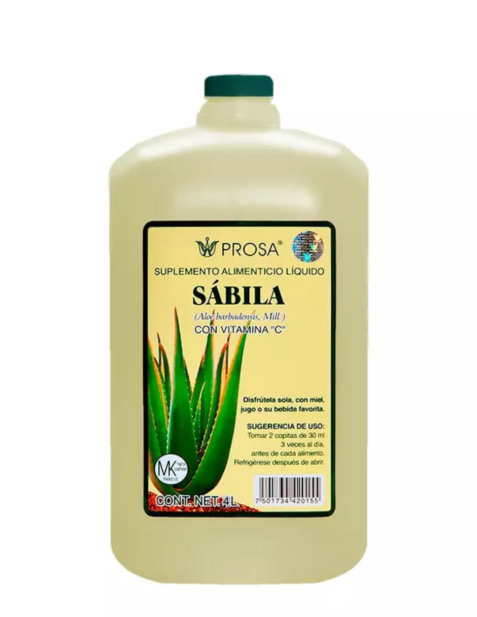 Bebida de Sabila sabor natural de 4 l Bebida de Sabila sabor natural de 4 l