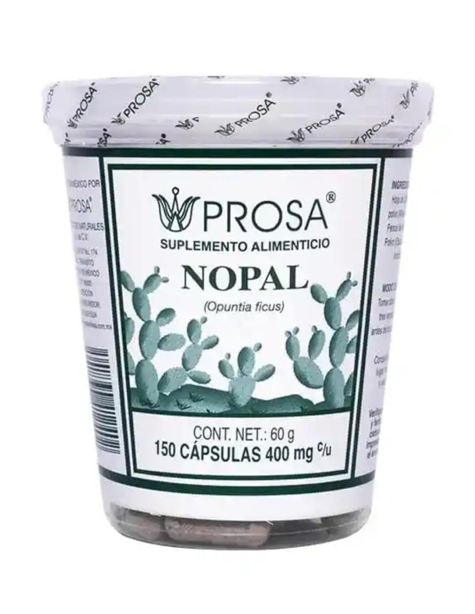 Nopal de 150 cápsulas Nopal de 150 cápsulas
