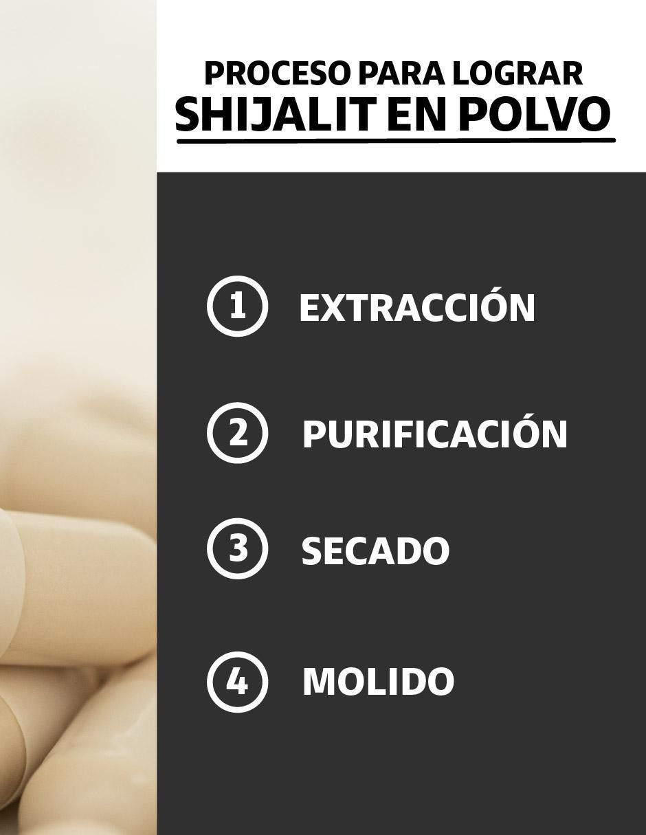 Extracto Premium Shilajit y Raíz de Cúrcuma de 60 cápsulas 6