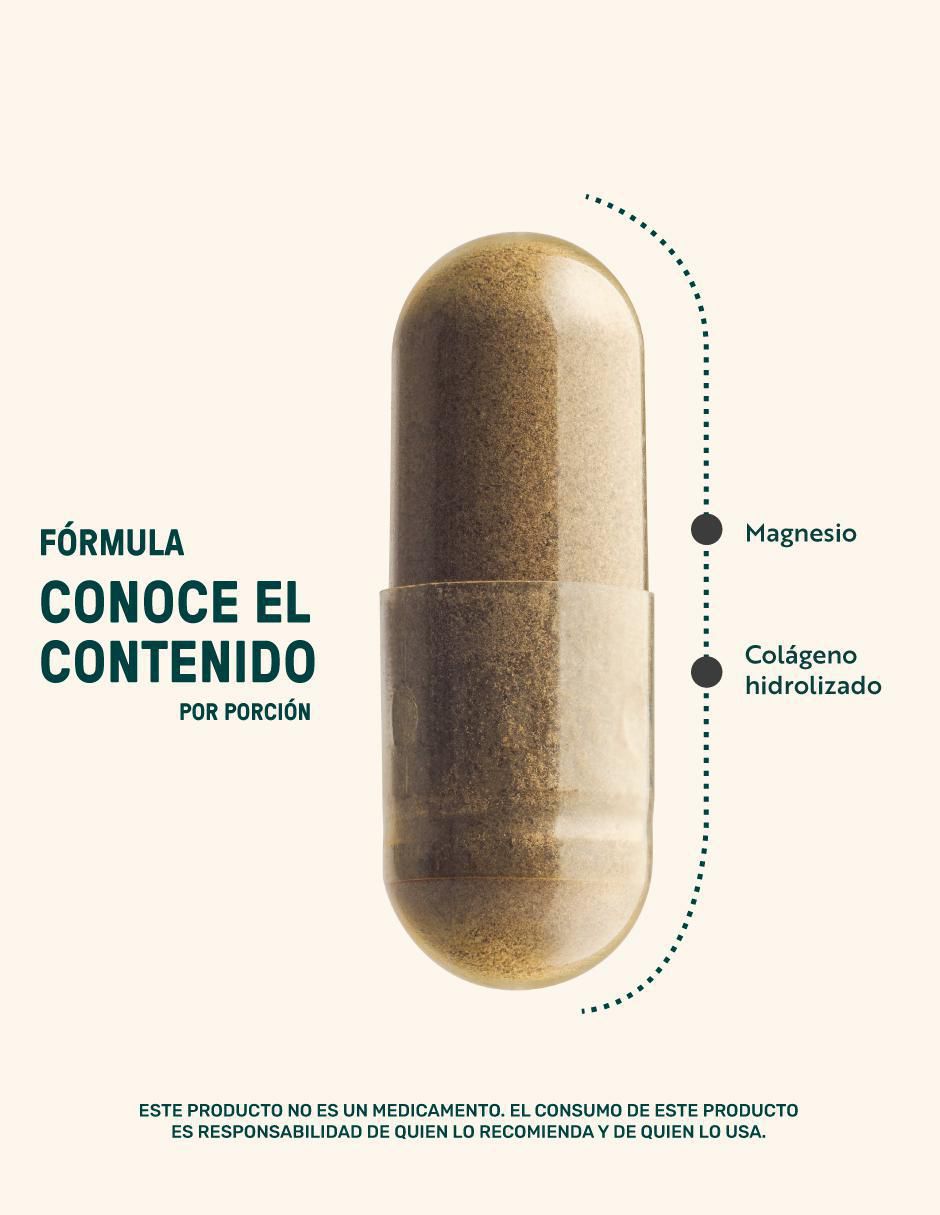 Mag threonate: colágeno hidrolizado + L-treonato magnesio con magnesio de 210 cápsulas 4