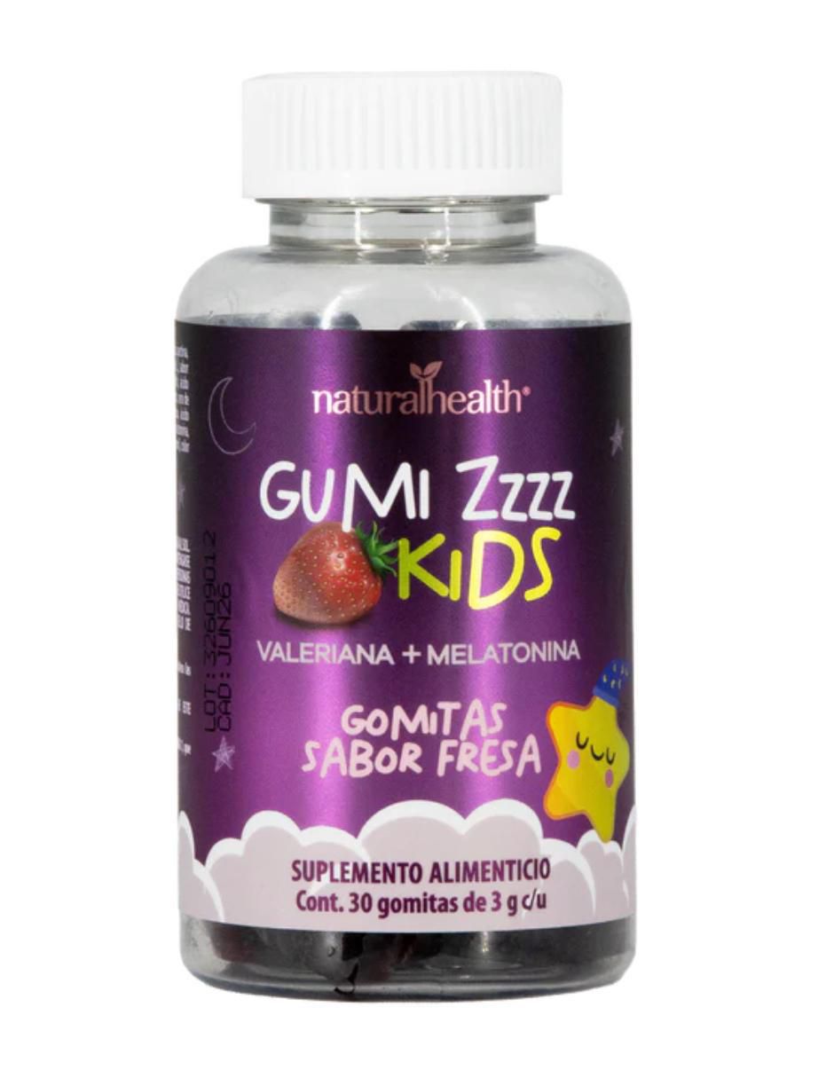 Gumi ZZZZ Kids sabor fresa de 30 gomitas