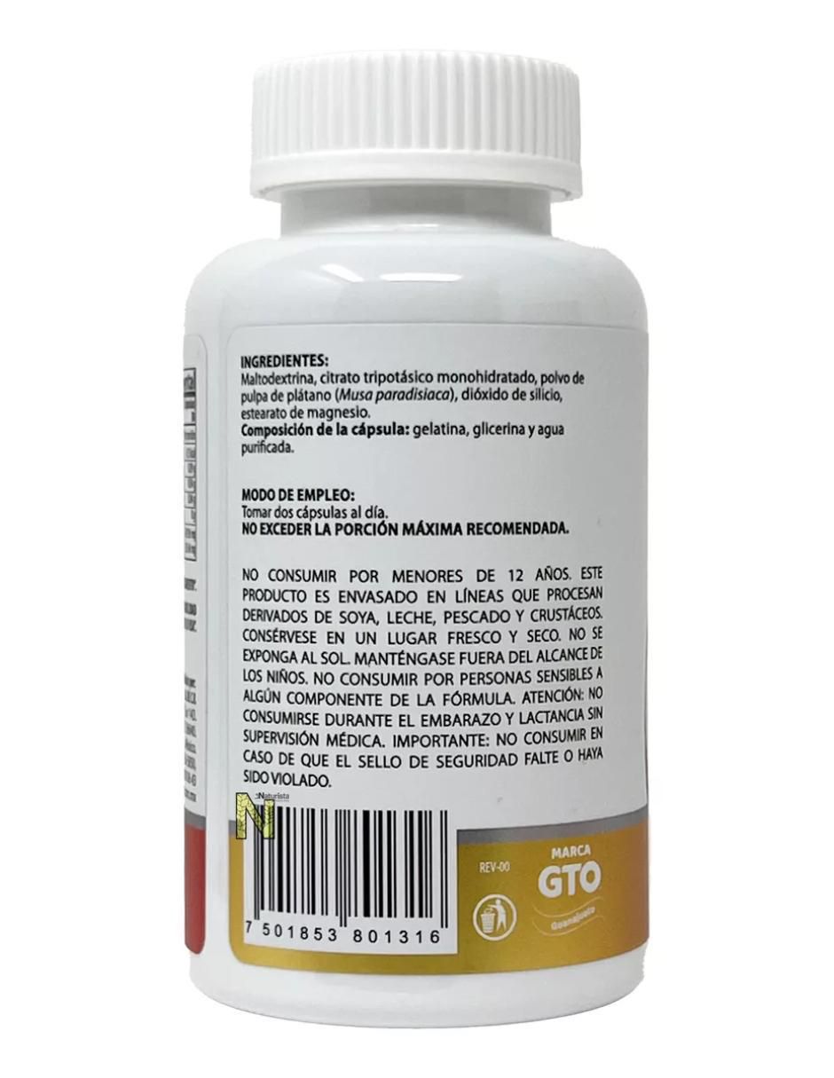 Citrato de Potasio con citrato de potasio de 60 cápsulas 2