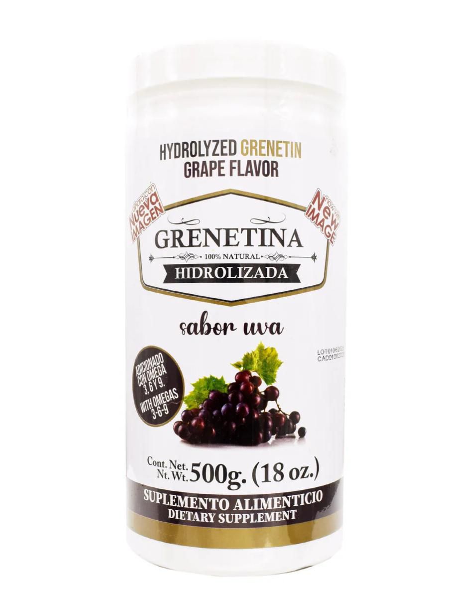 Grenetina Hidrolizada sabor uva de 500 g Grenetina Hidrolizada sabor uva de 500 g