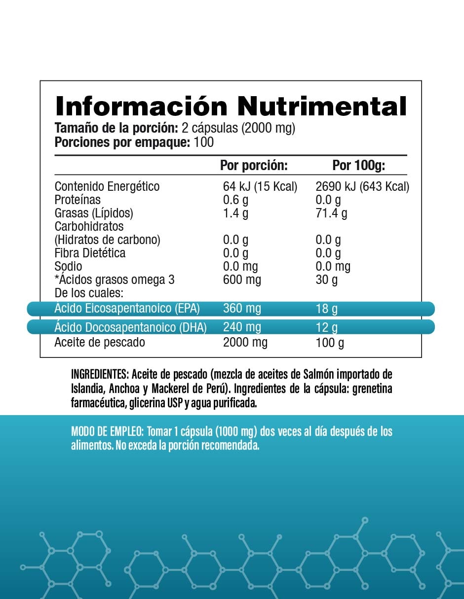 Omega 3 de Salmón de Islandia sabor original 2