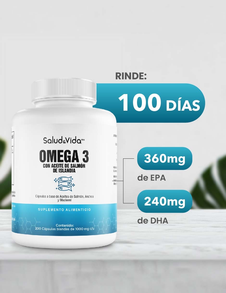 Omega 3 de Salmón de Islandia sabor original 3