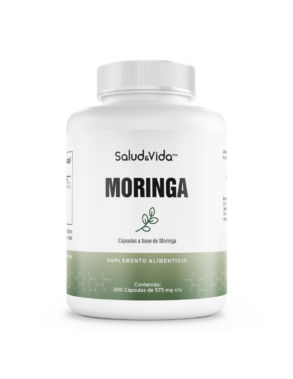 Moringa de 575 cápsulas