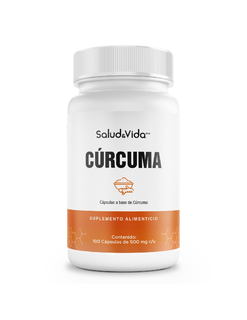 Cúrcuma de 100 cápsulas