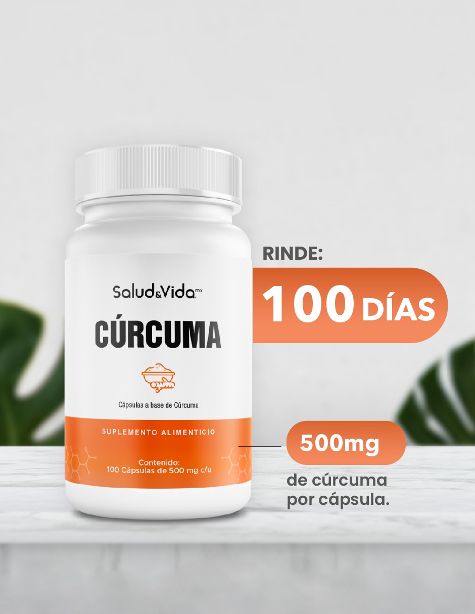 Cúrcuma de 100 cápsulas 3