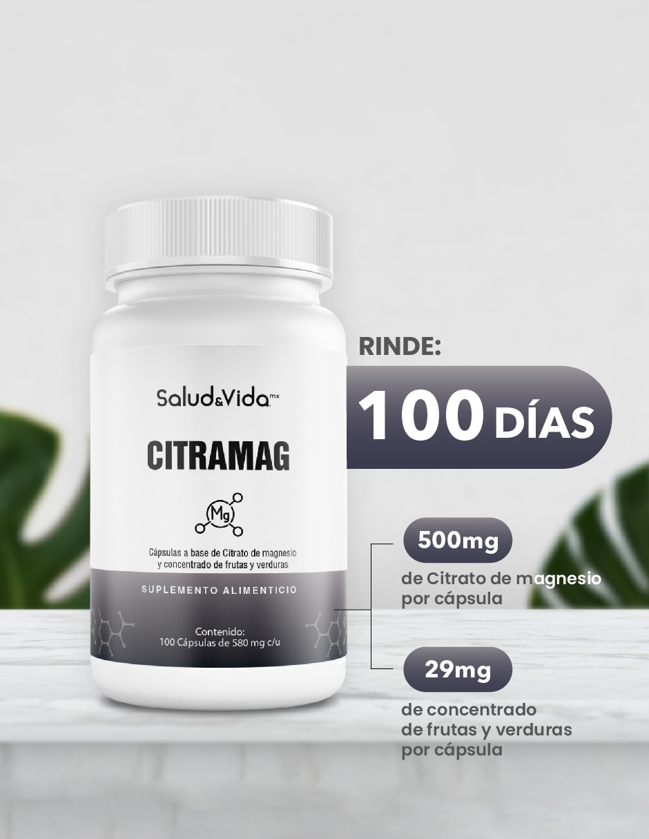 Citrapack - Citrato de Magnesio y Citrato de Potasio - S&V 3