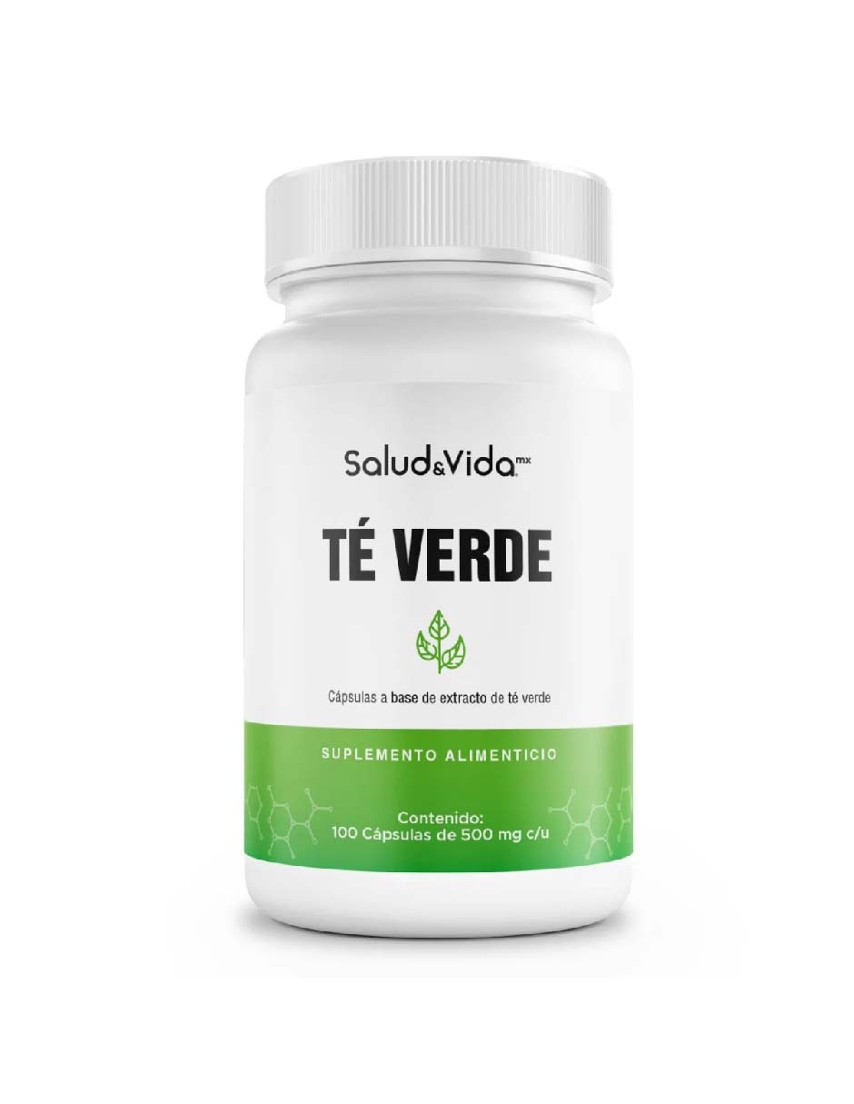 Té Verde de 100 cápsulas