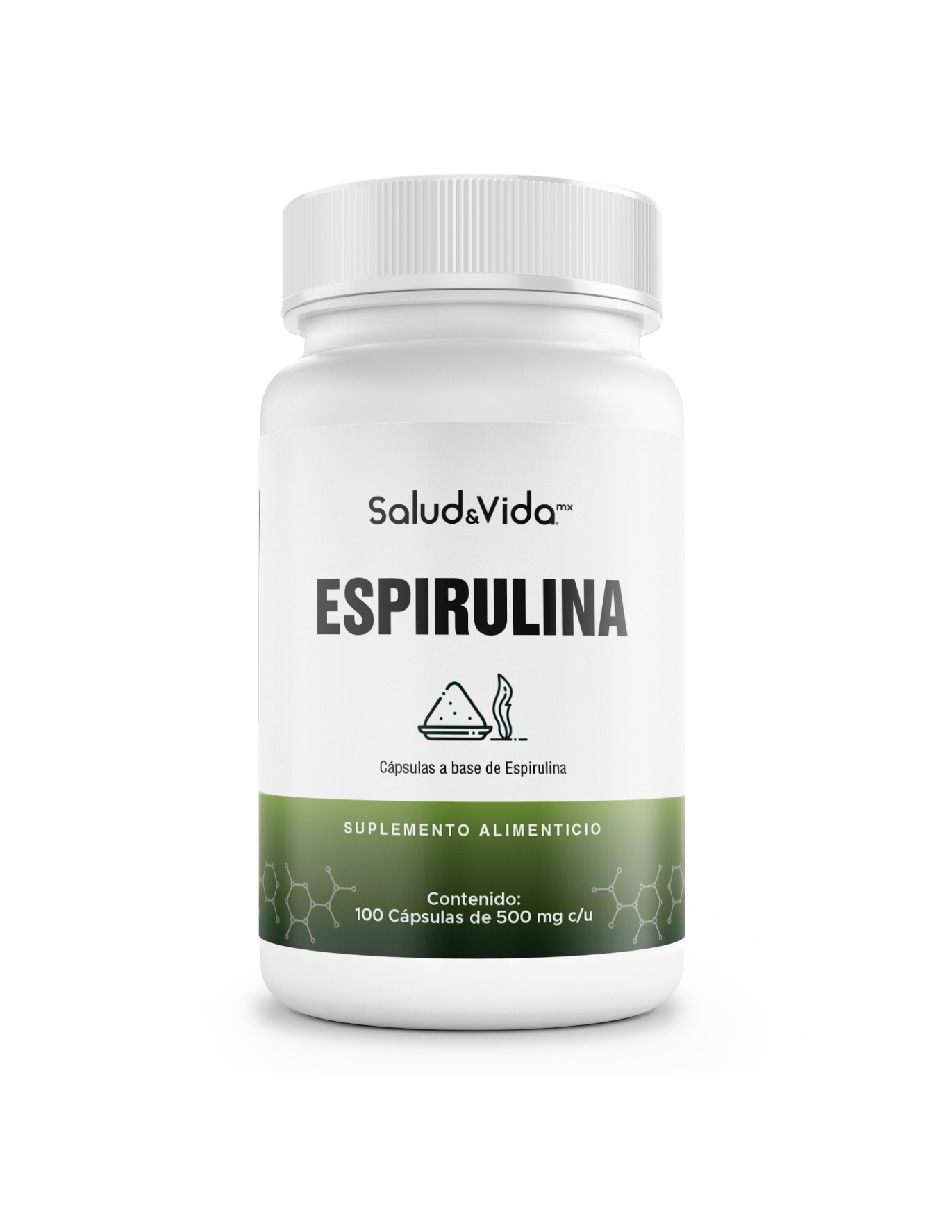 Espirulina de 100 cápsulas Espirulina de 100 cápsulas