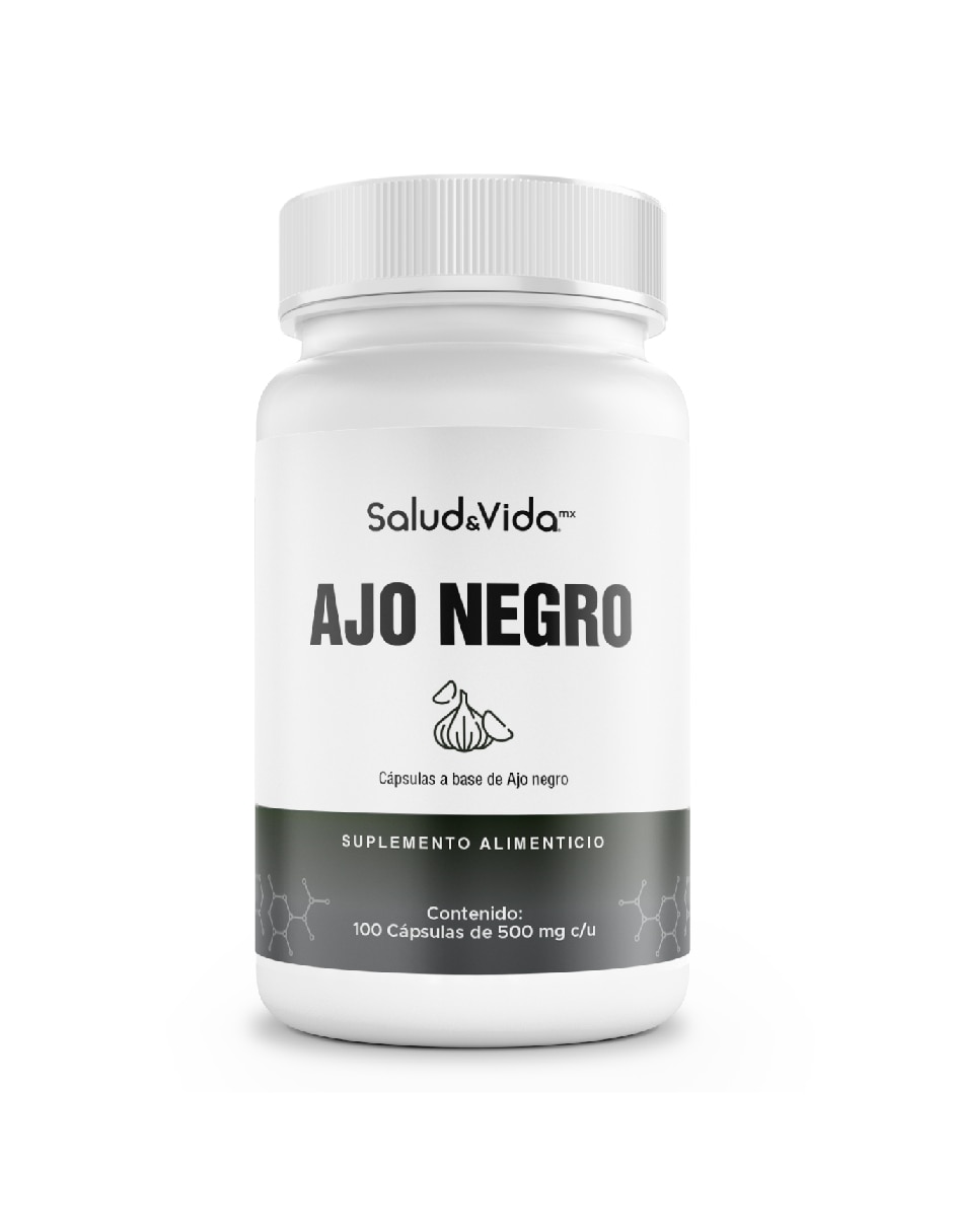 Ajo Negro de 100 cápsulas